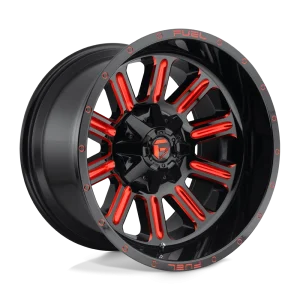 Fuel – D621 HARDLINE – Black – 18″x9″ 1mm – Summer Wheels – D62118902650